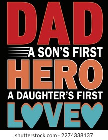 The design may also incorporate humor or sentimental messages to show appreciation for fathers. The color and style of the t-shirt may vary depending on the design and personal preference.