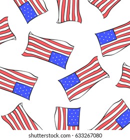 Design memorial day style doodles