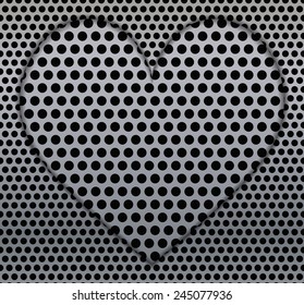design metal heart