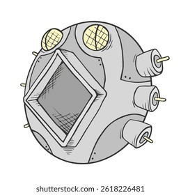 Design of metal robot draw