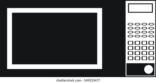 design microwave. Vector Eps 10
