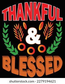 The design might also incorporate funny or clever text related to Thanksgiving.