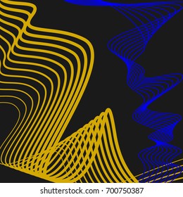 Design of the minimal vector. The future geometric template for a poster, laptop, banner