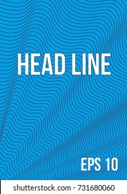 Design of the minimal vector. The future geometric template for a poster, laptop, banner