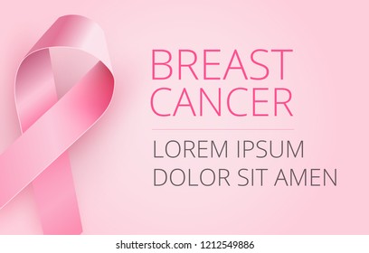 Download Design Mockup Breast Cancer Awareness Ribbon Stock Vector Royalty Free 1212549886 PSD Mockup Templates