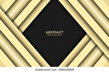 Design Modern Background Yellow Abstract Style