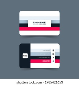 design of modern business card 