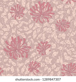Design of modern fabric pattern. Floral pattern for your design. Illustration. Modern seamless pattern for interior decoration, wrapping paper, graphic design, clothes and textile. Vector. Background.
