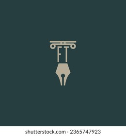 design modern legal attorney law firm lawyer advocate consultancy business logo vector
