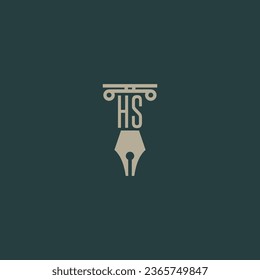 design modern legal attorney law firm lawyer advocate consultancy business logo vector