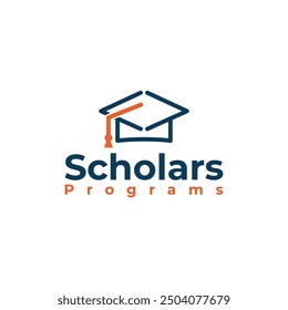 Design a modern logo for an education system