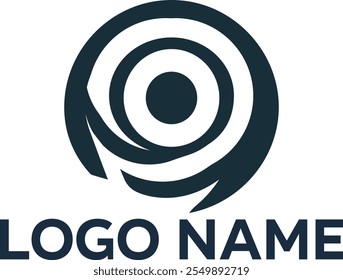 Design a modern logo featuring a sleek, minimalistic typeface for "MAKE." Incorporate bold lettering with clean lines. Add a subtle, geometric element (like a gear or spark) to symbolize creativity an