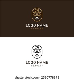 DESIGN MODERN LOGO TRI COFFEE SHOPTEMPLATE