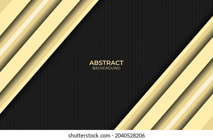 Design Modern Style Yellow Background Abstract
