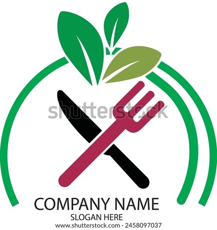 The design is modern yet timeless, with vibrant colors that evoke freshness and flavor, making it instantly recognizable and enticing to food enthusiasts.