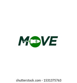 The design is a modification of the letter "O" which is modified into a passing rocket, suitable for gaming and entertainment products