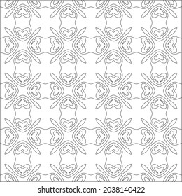 Design monochrome grating pattern,black and white patterns.Repeating geometric tiles from striped elements. black otnament.
