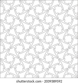Design monochrome grating pattern,black and white patterns.Repeating geometric tiles from striped elements. black otnament.