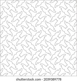Einfarbiges Reifmuster, schwarz-weißes Muster.Wiederholen geometrischer Fliesen aus gestreiften Elementen. schwarzes Schmutz.