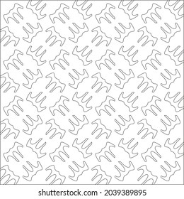 Einfarbiges Reifmuster, schwarz-weißes Muster.Wiederholen geometrischer Fliesen aus gestreiften Elementen. schwarzes Schmutz.