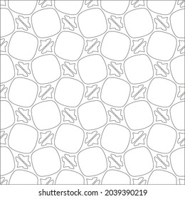 Einfarbiges Reifmuster, schwarz-weißes Muster.Wiederholen geometrischer Fliesen aus gestreiften Elementen. schwarzes Schmutz.