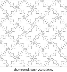 Design monochrome grating pattern,black and white patterns.Repeating geometric tiles from striped elements. black otnament.