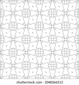 Design monochrome grating pattern,black and white patterns.Repeating geometric tiles from striped elements. black otnament.