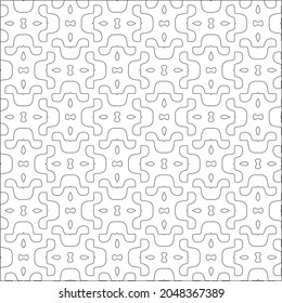 Design monochrome grating pattern,black and white patterns.Repeating geometric tiles from striped elements. black otnament.