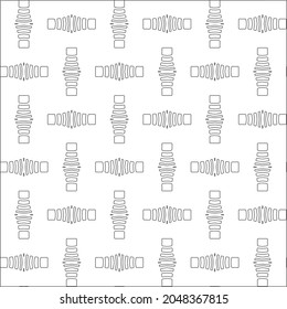 Design monochrome grating pattern,black and white patterns.Repeating geometric tiles from striped elements. black otnament.