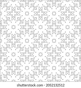 Design monochrome grating pattern,black and white patterns.Repeating geometric tiles from stripe elements. black ornament.