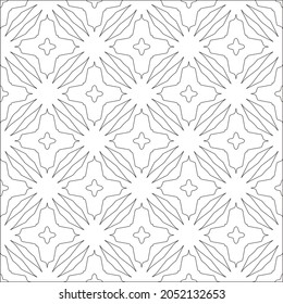Design monochrome grating pattern,black and white patterns.Repeating geometric tiles from stripe elements. black ornament.