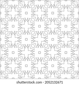 Design monochrome grating pattern,black and white patterns.Repeating geometric tiles from stripe elements. black ornament.