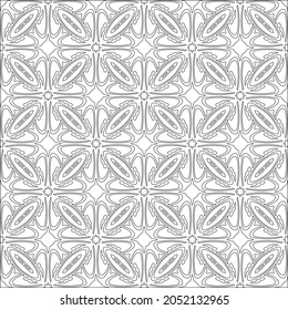 Einfarbiges Reifmuster, schwarz-weiße Muster entwerfen.Wiederholen Sie geometrische Fliesen aus Streifen-Elementen. schwarze Ornamente.