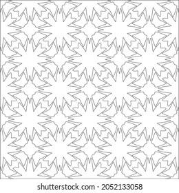 Design monochrome grating pattern,black and white patterns.Repeating geometric tiles from stripe elements. black ornament.