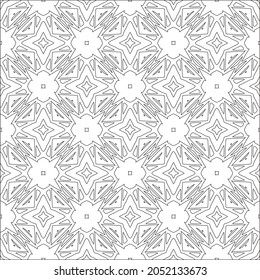 Design monochrome grating pattern,black and white patterns.Repeating geometric tiles from stripe elements. black ornament.