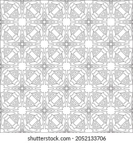 Design monochrome grating pattern,black and white patterns.Repeating geometric tiles from stripe elements. black ornament.