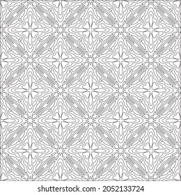 Design monochrome grating pattern,black and white patterns.Repeating geometric tiles from stripe elements. black ornament.