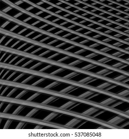 Design monochrome grid illusion background. Abstract torsion backdrop. Vector-art illustration. EPS10