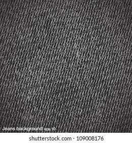 Design monochrome jeans texture. Eps10