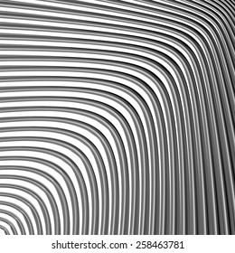 Design monochrome movement illusion background. Abstract striped lines distortion twisting backdrop. Vector-art illustration. EPS10