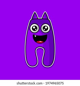 design monster cartoon doodle kawaii
