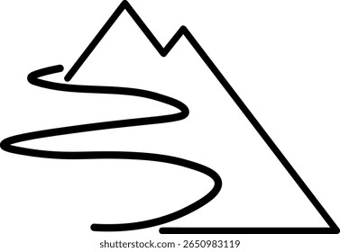 Design of a mountain that has a sigsac route