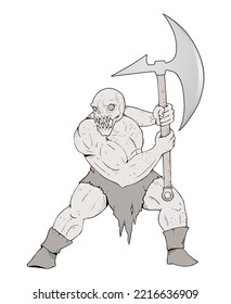 Design of muscle warrior draw