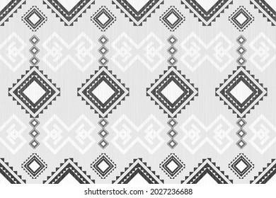 Design Native Textile White Background Bohemian Stock Vector (Royalty ...
