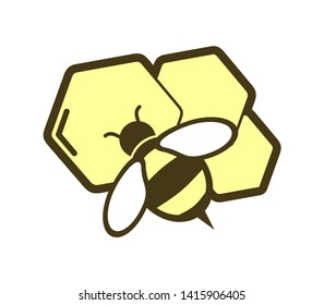 design of nature honey symbol