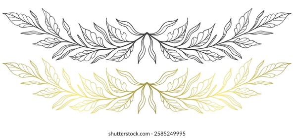 design, nature, illustration, plant, leaf, art, vector, line, graphic, drawing, background, botanical, decoration, floral, element, abstract, flower, summer, outline, print, foliage, wedding, card, is