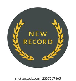 Design of new record symbol