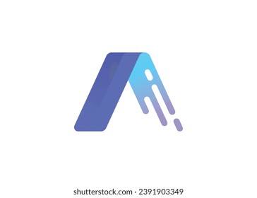 Gestalten Sie das nächste Global Tech-Markenlogo mit Buchstabe A