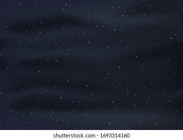 Diseño de fondo de cielo nocturno agradable