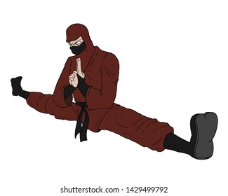 design of ninja warrior draw
